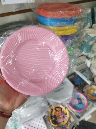 Plato Chico Rosa x25u