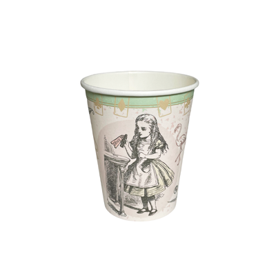 VASO ESTAMPADO ALICIA x6u