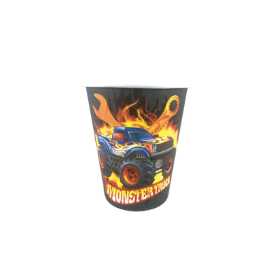 VASO ESTAMPADO MONSTER TRUCK x6u