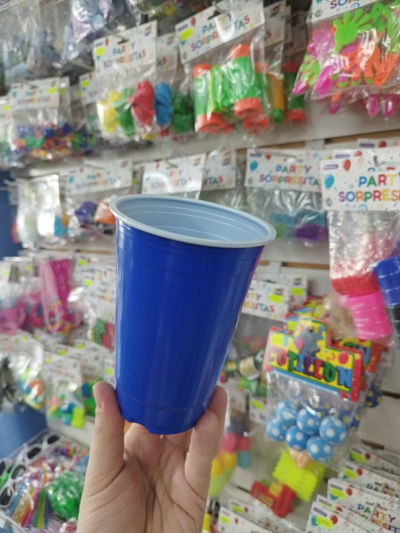 Vaso Azul Yankee 690cc Americano x10u