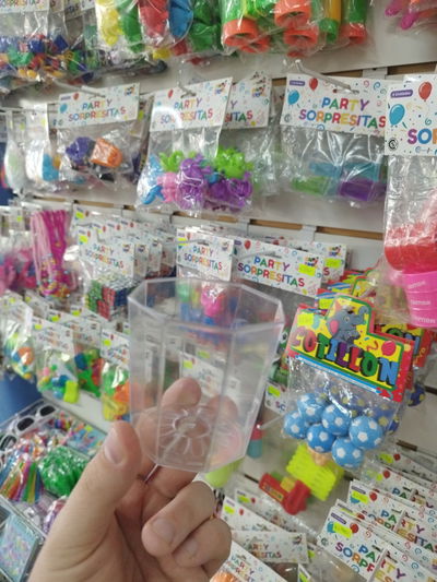 Vaso Postre Octogonal  x10u