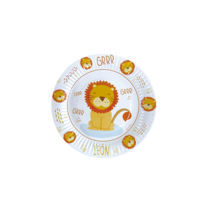 PLATO ESTAMPADO LEON