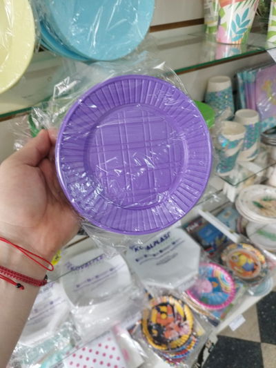 Plato Chico Violeta x25u