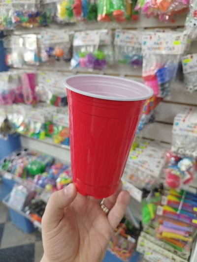 Vaso Rojo Yankee 690cc Americano x10u
