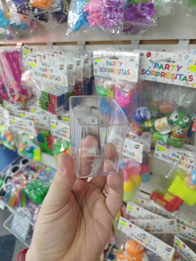 Vaso Postre Cuadrado x10u