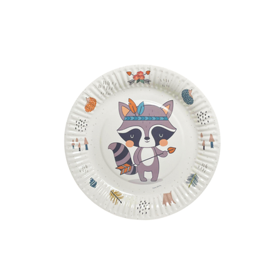 PLATO ESTAMPADO MAPACHE