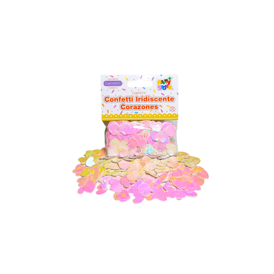 CONFETTI IRIDISCENTE CORAZONES