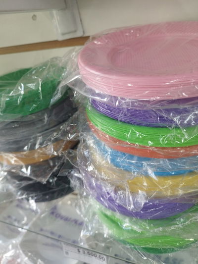 Plato Grande Naranja x25u