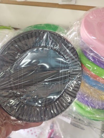 Plato Grande Negro x25u