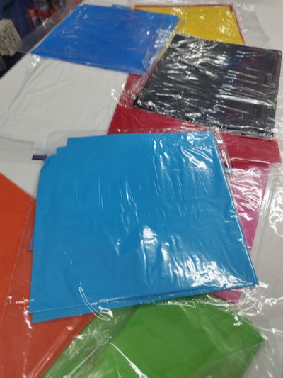 Mantel Celeste Plastico 120x180