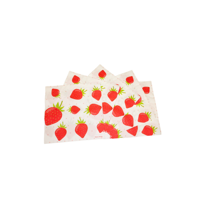 SERVILLETA ESTAMPADO FRUTILLA