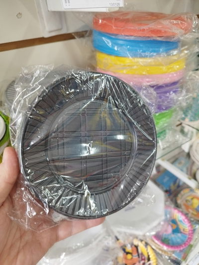 Plato Chico Negro x25u