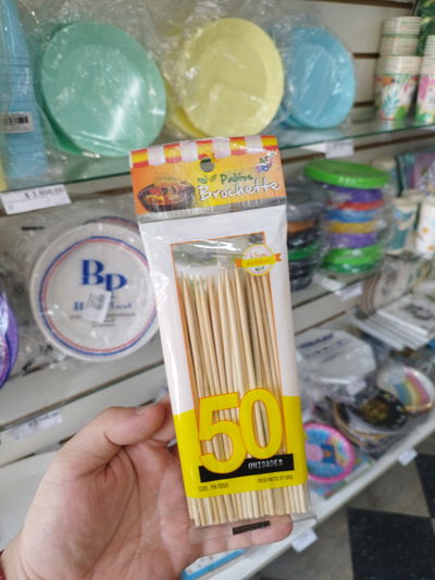 Palitos Brochette Chico x50u