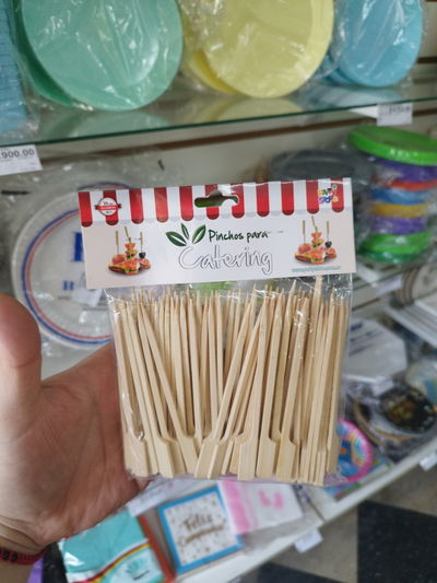 Pinchos Corto Bamboo x100u