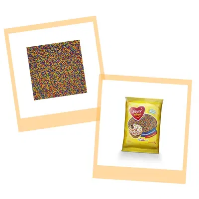 GRAGEAS COMESTIBLES MULTICOLOR x200grs