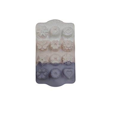 MOLDE SILICONA BOMBONES GRANDES DECORADAS