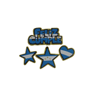 KIT PINCHE FELIZ CUMPLE  ARGENTINA CAMPEON 