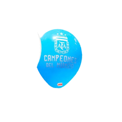 PACK GLOBO LATEX ESTAMPADO 12 PULGADAS