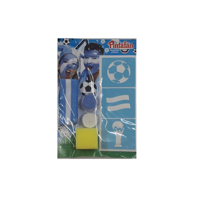 KIT STENCIL MAQUILLAJE CINTA ARGENTINA