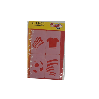 STENCIL PELOTA GOL
