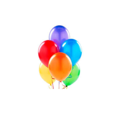 GLOBOS PERLADO LATEX 9 PULGADAS COLOR x 25 unidades