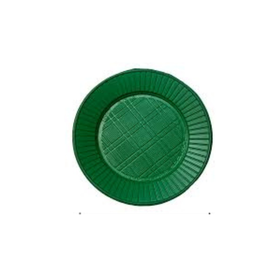 Plato Grande Verde Oscuro x25u