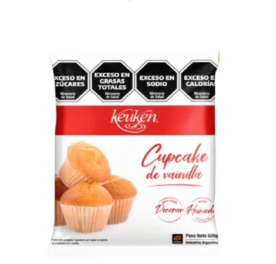 PREMEZCLA CUPCAKE VAINILLA KEUKEN 