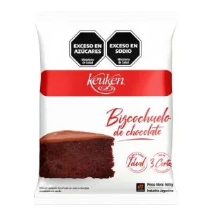 PREMEZCLA BIZCOCHUELO CHOCOLATE KEUKEN 