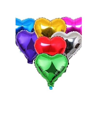 GLOBO METALIZADO CORAZON GRANDE