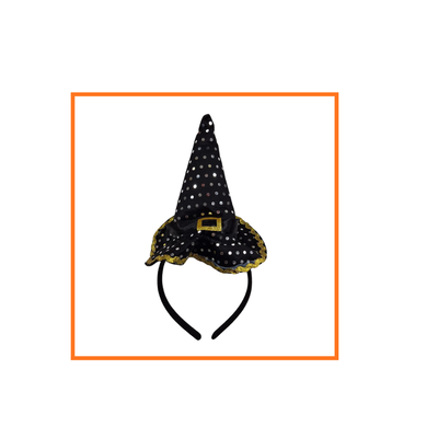VINCHA GORRO BRUJA