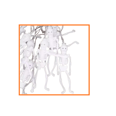 GUIRNALDA ESQUELETO LED 