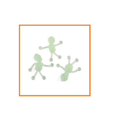 ESQUELETOS STICKY SORPRESITAS x8u