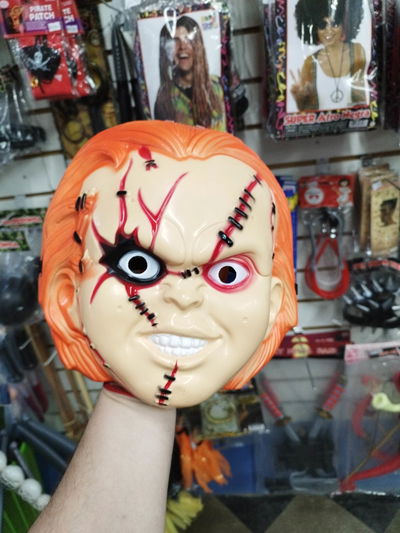 MASCARA CHUKY MUÑECO MALDITO