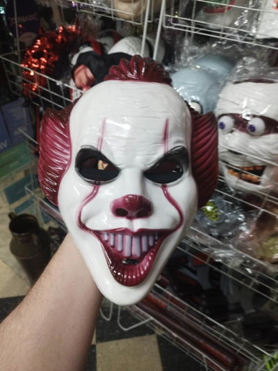 MASCARA PAYASO IT PLASTICO 