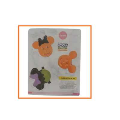 PLACA CHOCO GALLETAS HALLOWEEN PARPEN