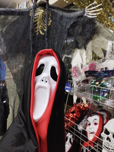 MASCARA SCREAM CON CAPUCHA