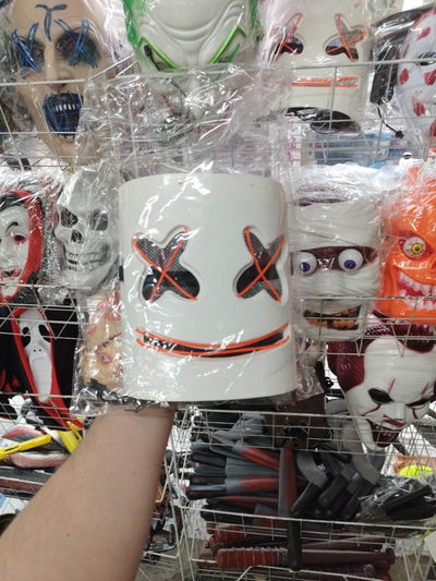 MASCARA MALVAVISCO LED 