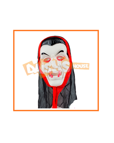 MASCARA DRACULA CON CAPUCHA