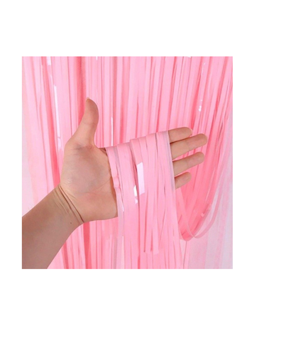 CORTINA PASTEL ROSA