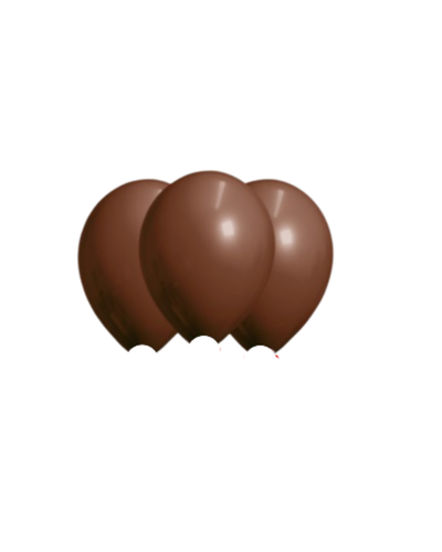 GLOBO LATEX CHOCOLATE 12 PULGADAS