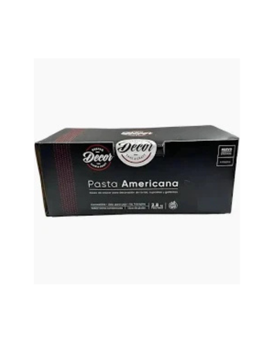 CAJA PASTA DECOR AMERICANA PARA CUBRIR TORTA BLANCA