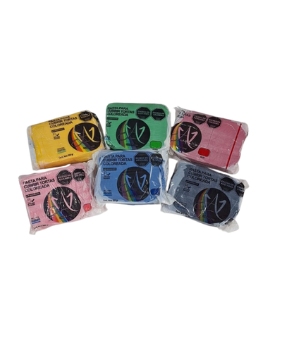 PASTA 1 A 1 PARA CUBRIR TORTAS COLOR 