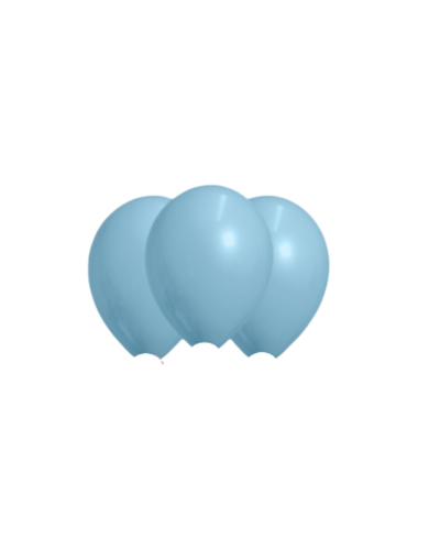 GLOBO LATEX CELESTE CIELO 12 PULGADAS