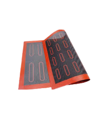 PLANCHA SILICONA TIPO SILPAT NEGRA VAINILLAS