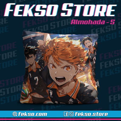 Almohada - Haikyuu! - Hinata, Kageyama y Sawamura