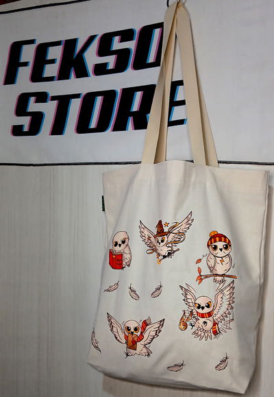 Totebag - Lechuza HarryPotter