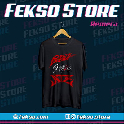 Remera KPOP - Stray Kids - Chk Chk Boom