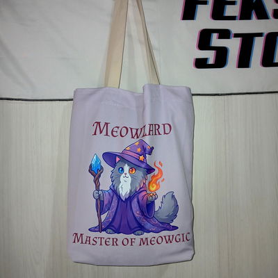 Totebag - Meowzard Cat