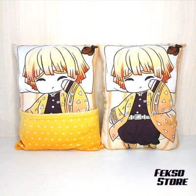 Almohada c/Bolsillo - Zenitsu - Demon Slayer