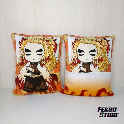 Almohada c/Bolsillo - Rengoku - Demon Slayer